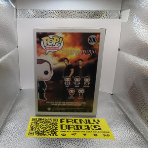 Funko Pop Crowley Supernatural 200 Red Eyes FRENLY BRICKS - Open 7 Days