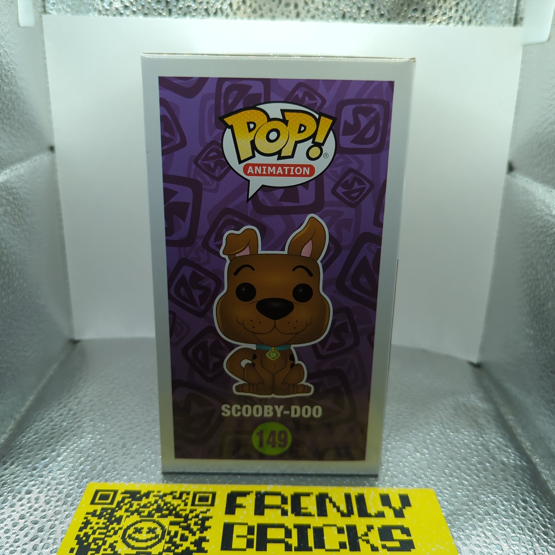 Flocked Scooby-Doo Brown Dog Funko Pop Vinyl #149 FRENLY BRICKS - Open 7 Days