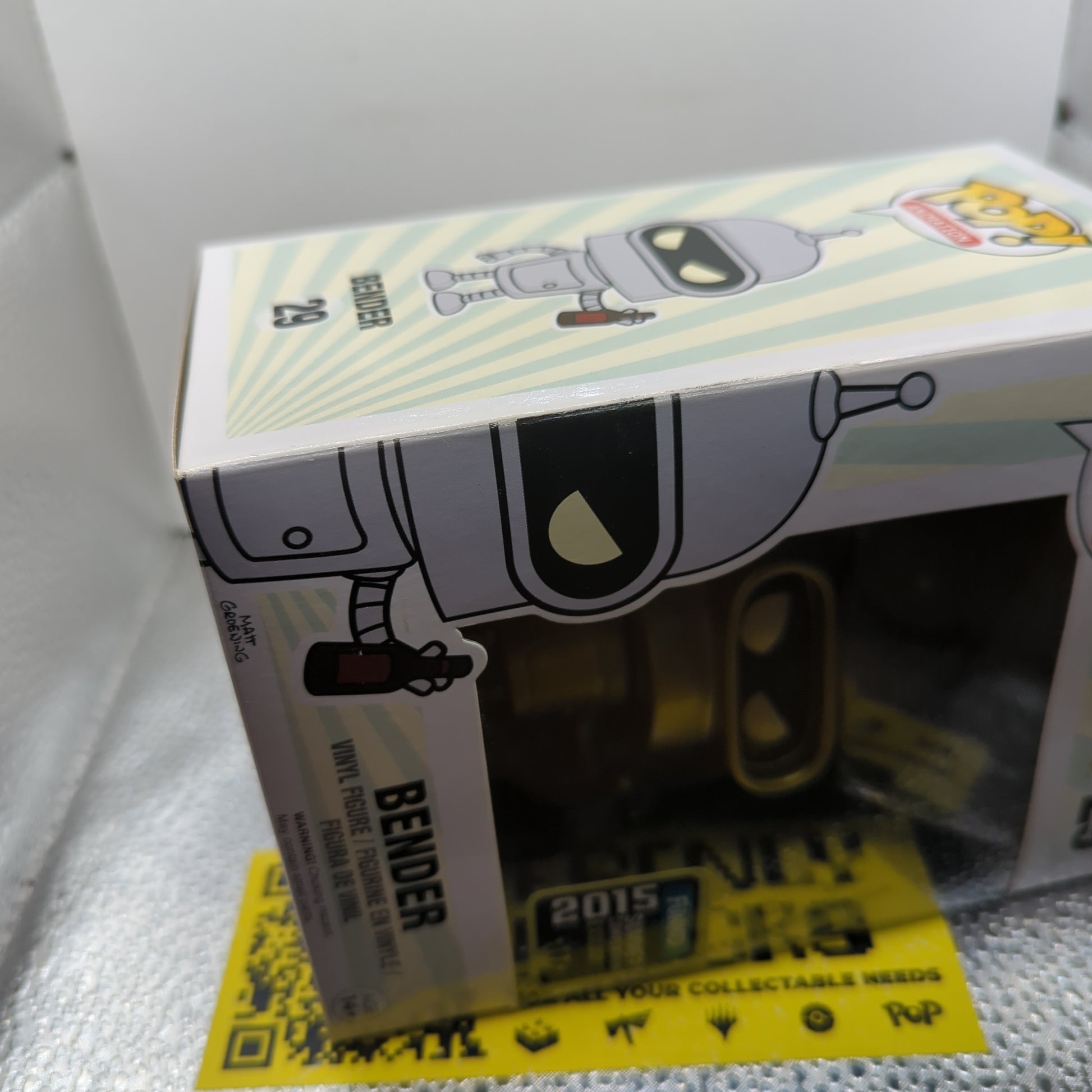 Funko POP Gold Bender 29 Futurama SDCC 2015 FRENLY BRICKS - Open 7 Days