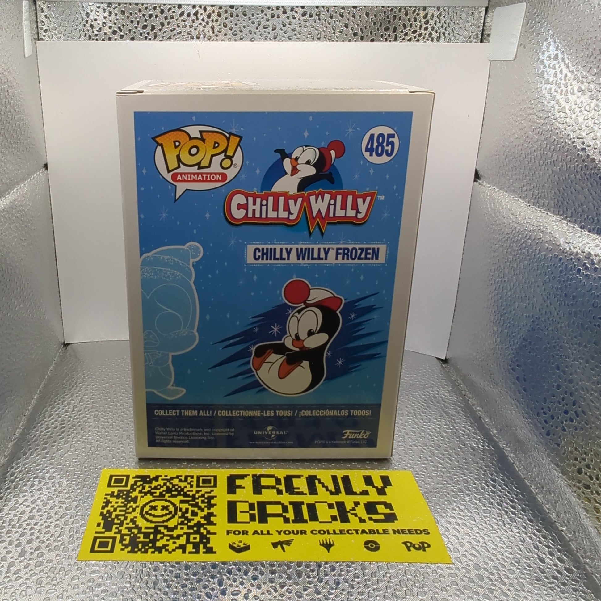 Animation Funko Pop - Chilly Willy Frozen - Chilly Willy - Funko Excl - No. 485 FRENLY BRICKS - Open 7 Days