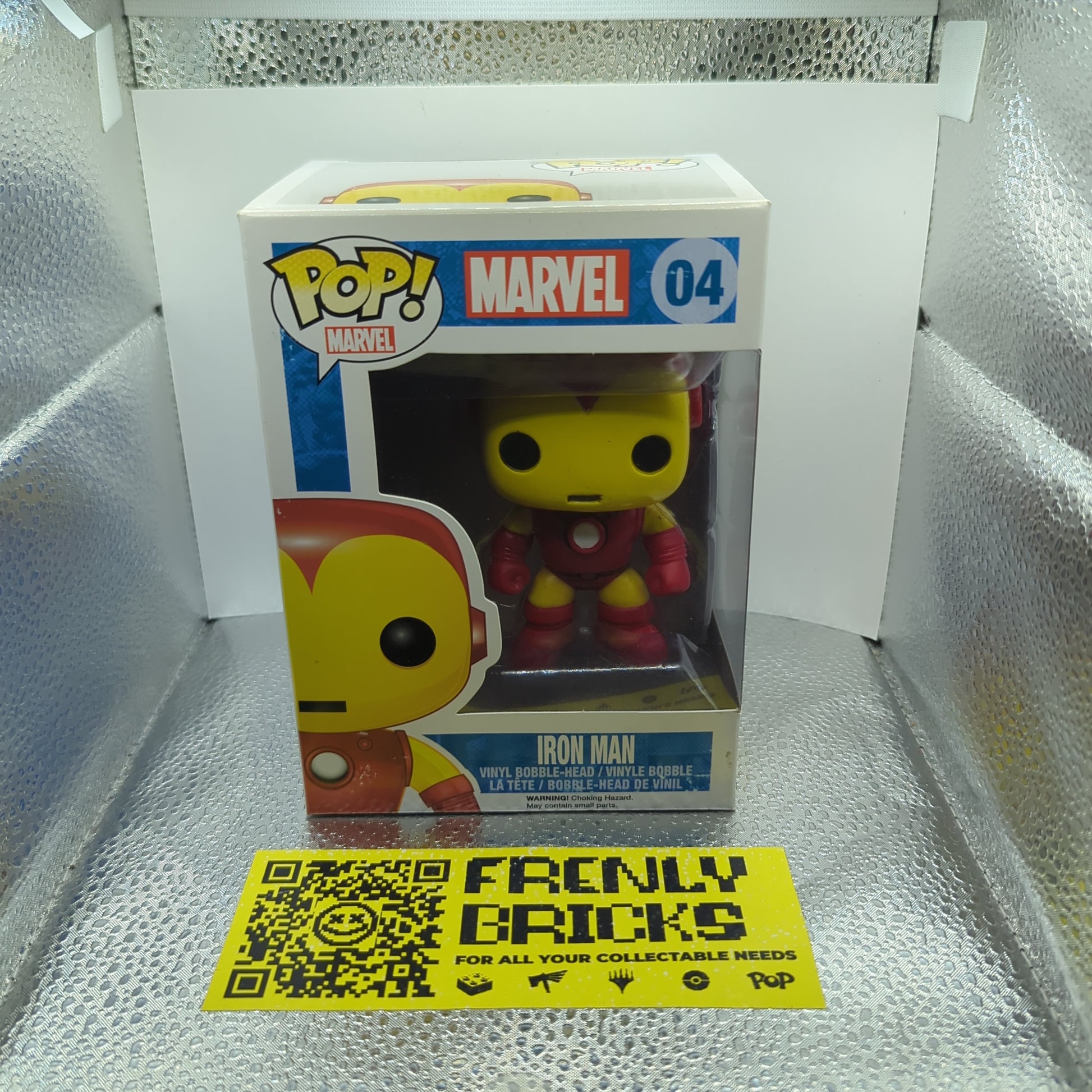 Funko Pop Marvel Iron Man 04 Vinyl Figure FRENLY BRICKS - Open 7 Days