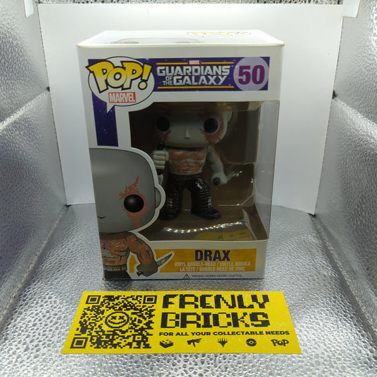 Funko Pop! Marvel Guardians Of The Galaxy #50 Drax FRENLY BRICKS - Open 7 Days