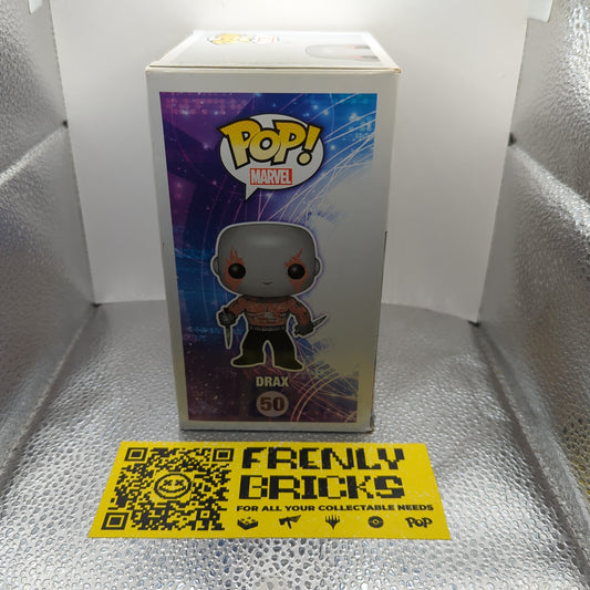 Funko Pop! Marvel Guardians Of The Galaxy #50 Drax FRENLY BRICKS - Open 7 Days