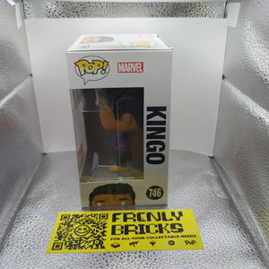 Kingo 746 ~ Marvel: Eternals ~ Funko Pop Vinyl ~ Exclusive Collector Corps FRENLY BRICKS - Open 7 Days