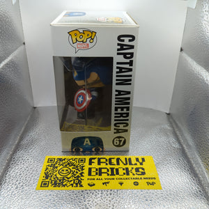 Funko Pop Captain America 67 - Avengers - Marvel Vinyl Figure FRENLY BRICKS - Open 7 Days