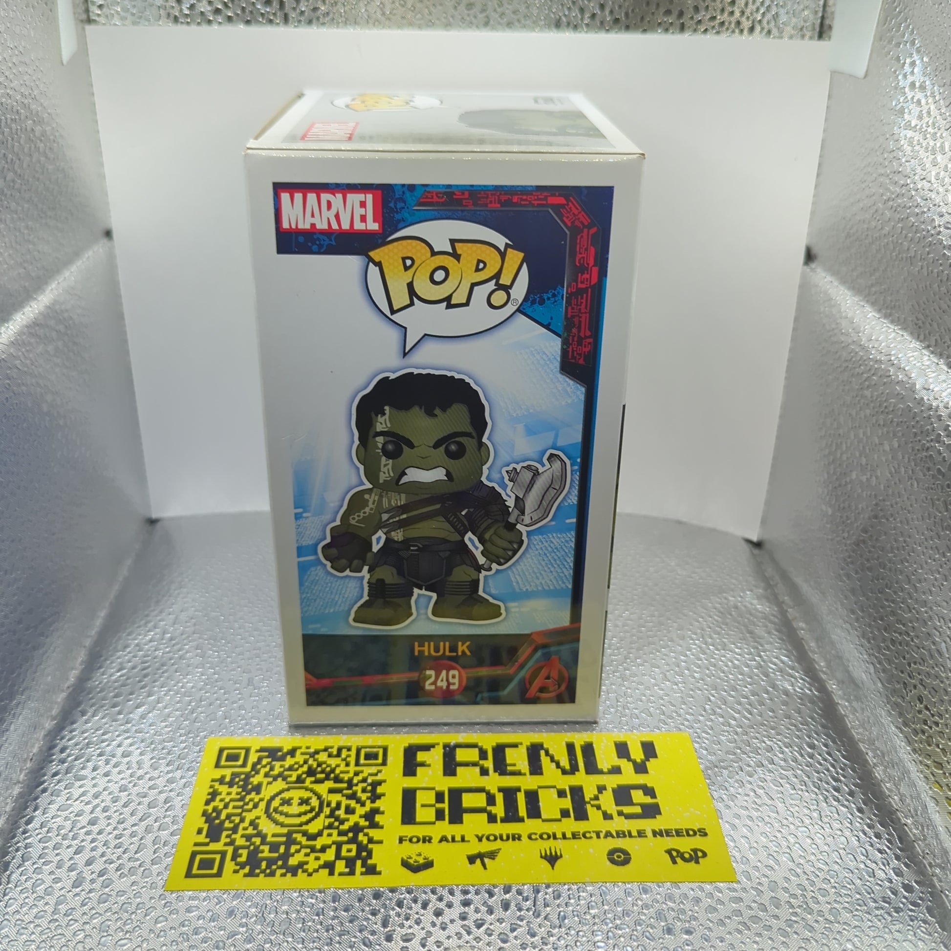 Funko Pop Vinyl Thor Ragnarok Hulk 249 Exclusive MIB FRENLY BRICKS - Open 7 Days