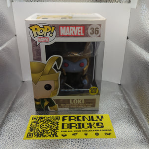 Funko Pop! Vinyl Marvel Loki (Frost Giant) #36 Exclusive FRENLY BRICKS - Open 7 Days