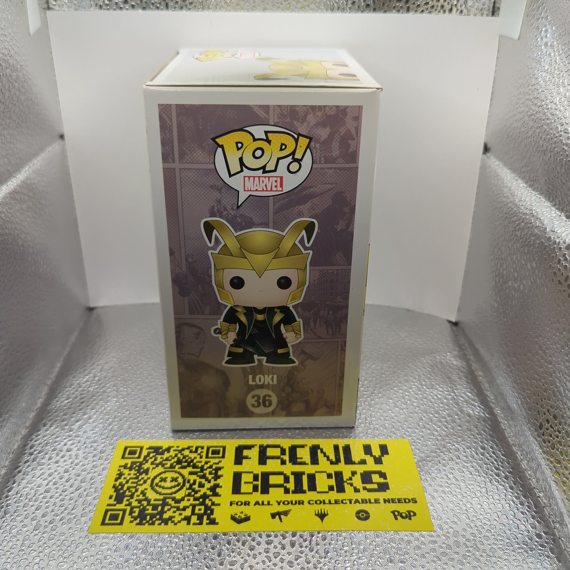 Funko Pop! Vinyl Marvel Loki (Frost Giant) #36 Exclusive FRENLY BRICKS - Open 7 Days