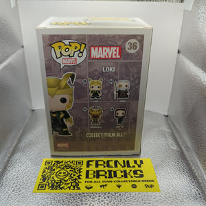 Funko Pop! Vinyl Marvel Loki (Frost Giant) #36 Exclusive FRENLY BRICKS - Open 7 Days