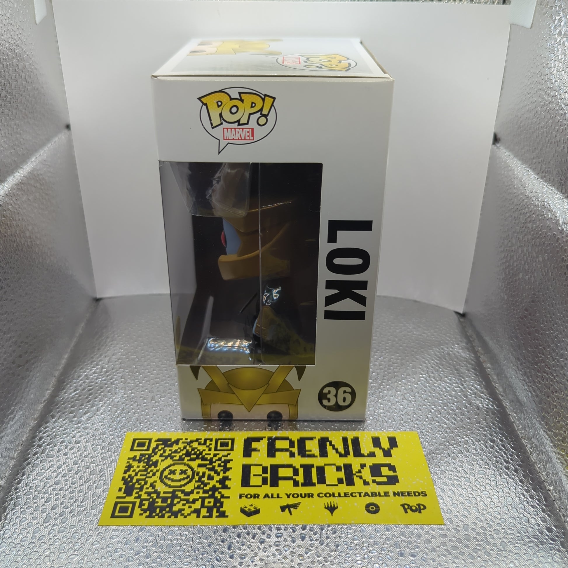 Funko Pop! Vinyl Marvel Loki (Frost Giant) #36 Exclusive FRENLY BRICKS - Open 7 Days