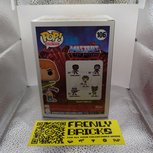 POP! VINYL RETRO TOYS MOTU #106 HE-MAN (2022 Summer Convention L/Edition) FRENLY BRICKS - Open 7 Days