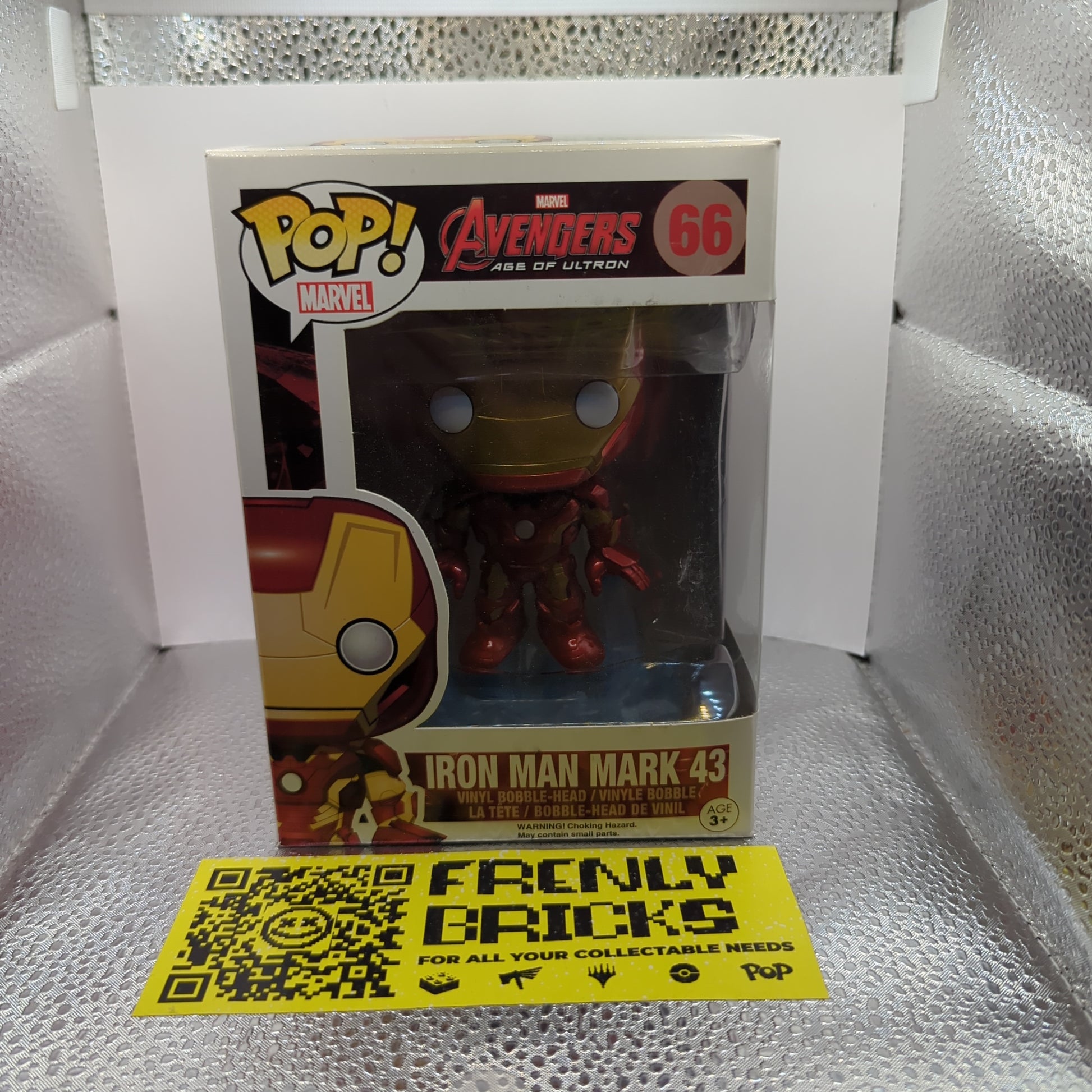 Iron Man 66 Avengers Age Of Ultron Marvel Funko Pop Vinyl FRENLY BRICKS - Open 7 Days