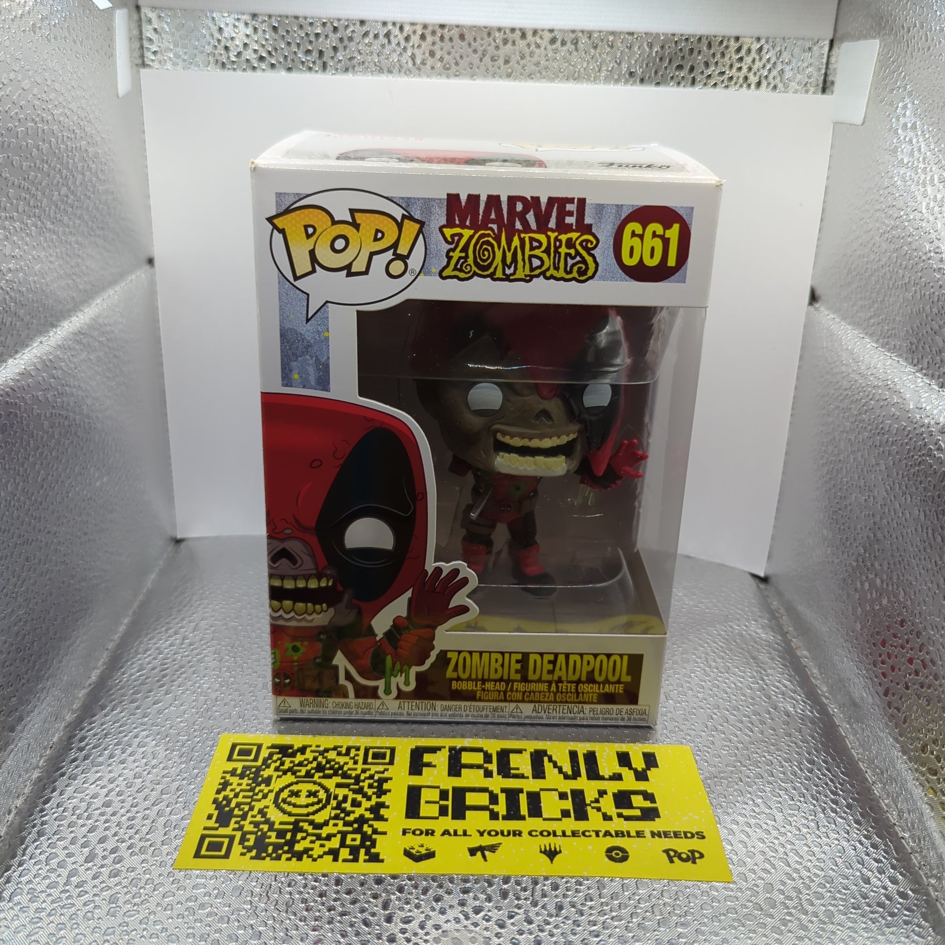 Zombie Deadpool #661 Funko Pop! Vinyl FRENLY BRICKS - Open 7 Days