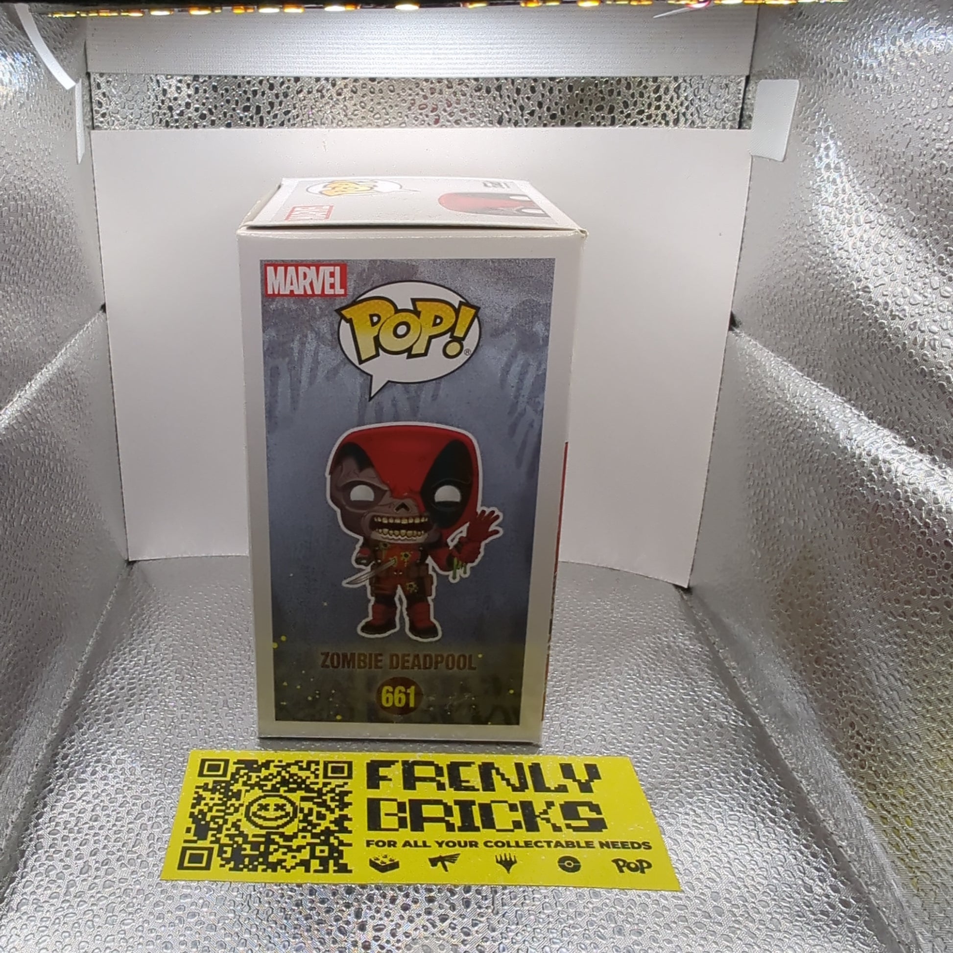 Zombie Deadpool #661 Funko Pop! Vinyl FRENLY BRICKS - Open 7 Days