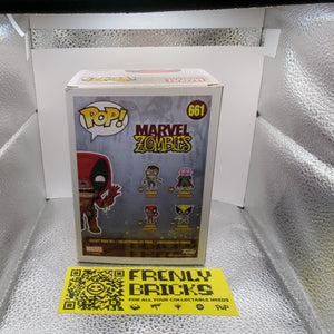 Zombie Deadpool #661 Funko Pop! Vinyl FRENLY BRICKS - Open 7 Days