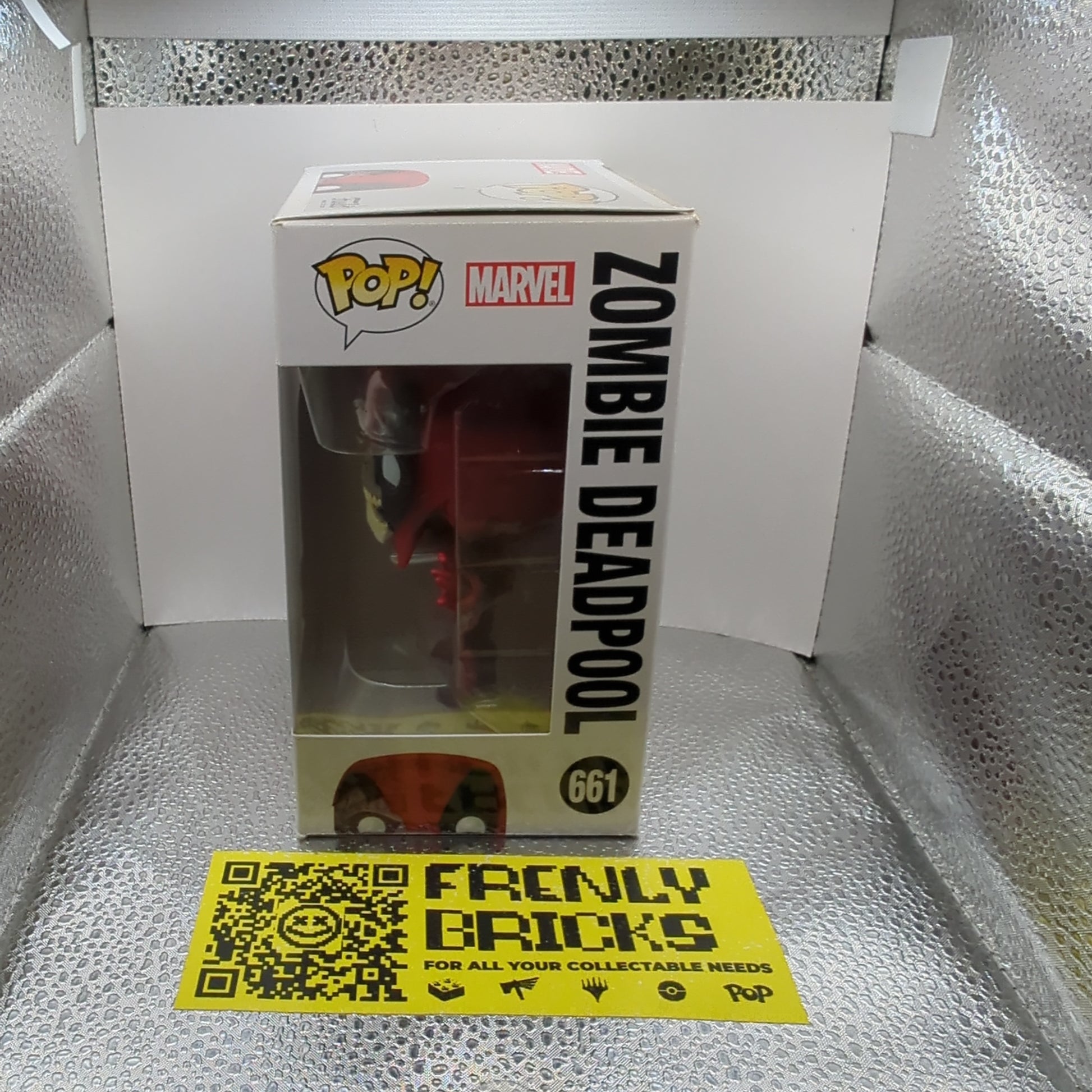 Zombie Deadpool #661 Funko Pop! Vinyl FRENLY BRICKS - Open 7 Days