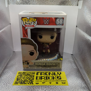 Ronda Rousey 58 ~ WWE ~ Funko Pop Vinyl FRENLY BRICKS - Open 7 Days