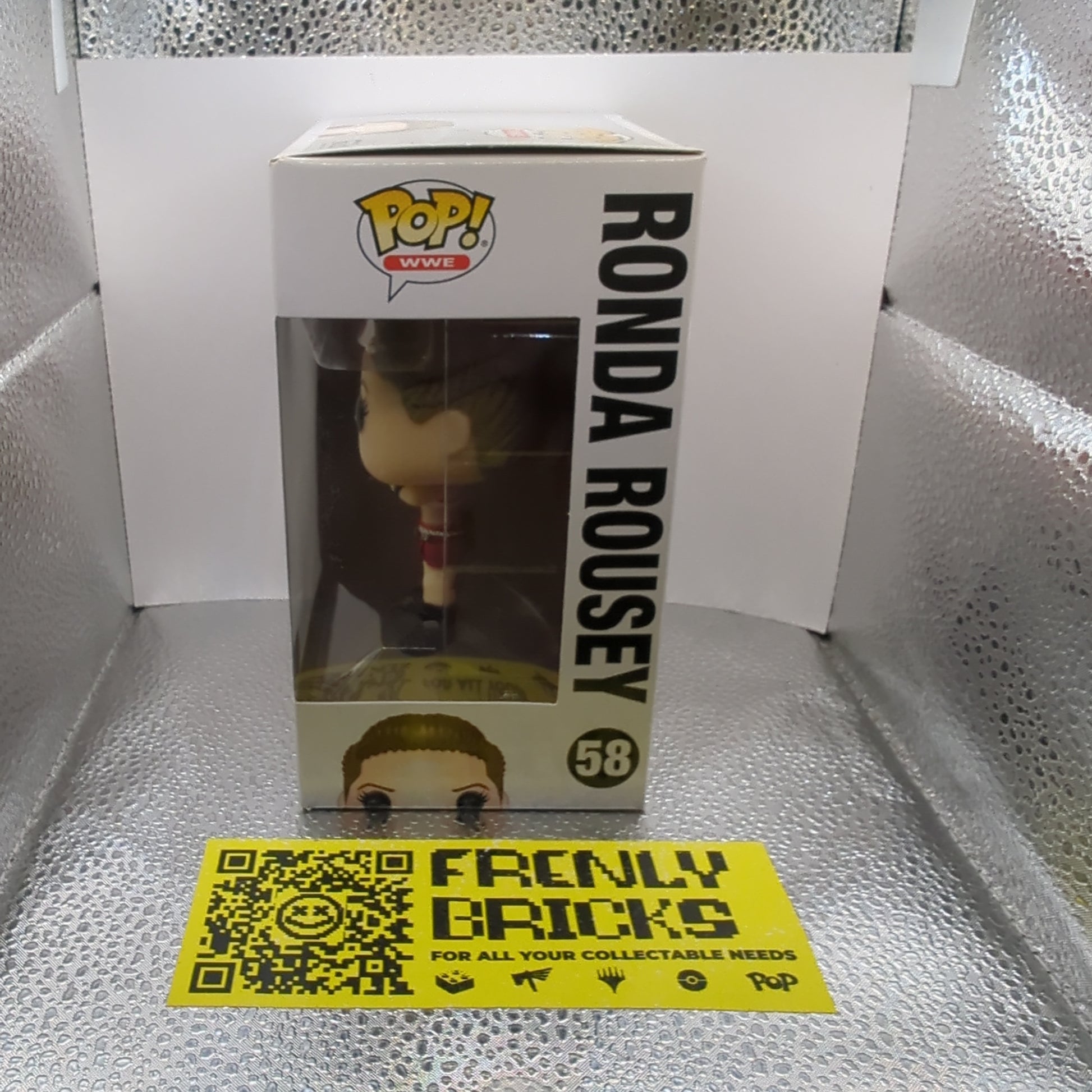 Ronda Rousey 58 ~ WWE ~ Funko Pop Vinyl FRENLY BRICKS - Open 7 Days