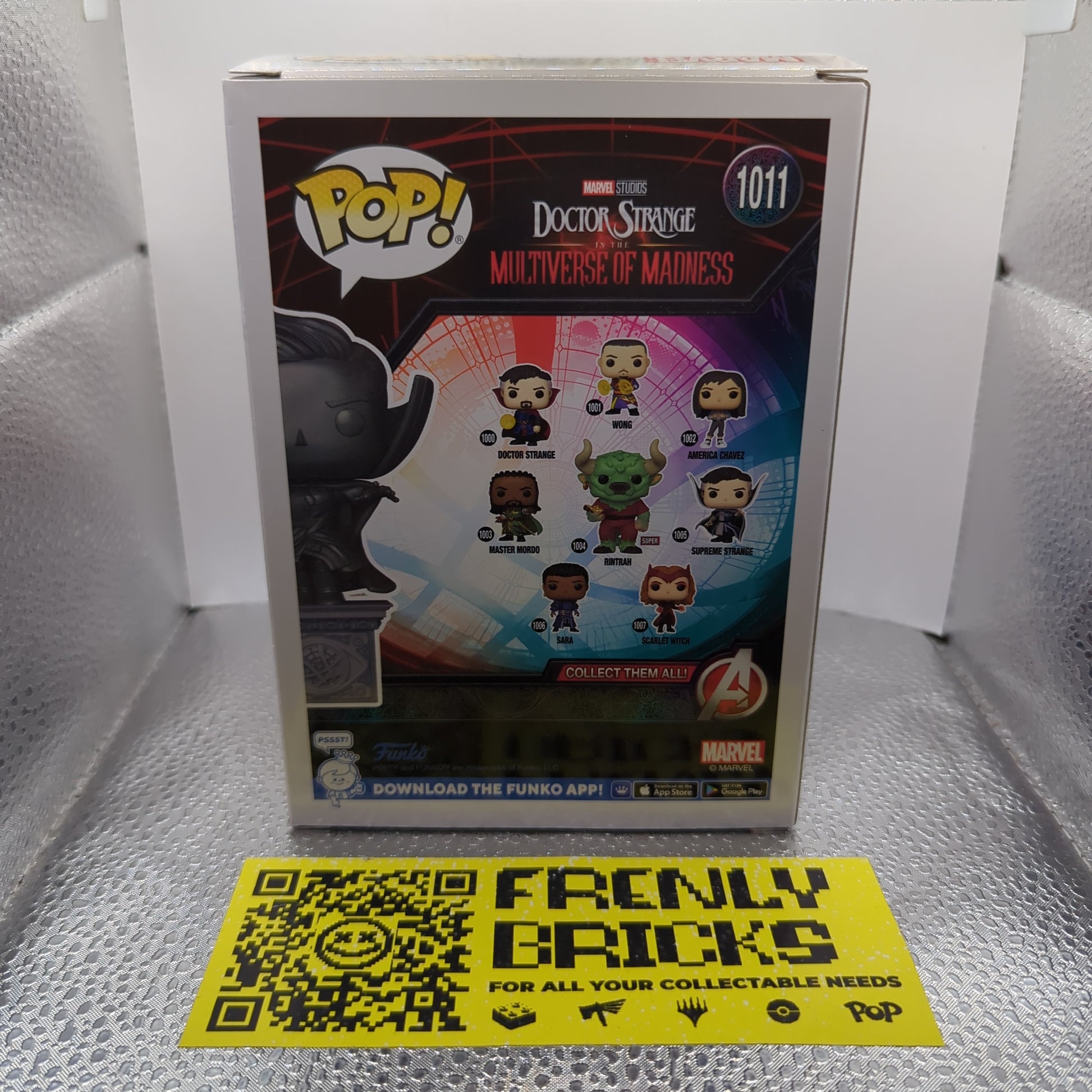 Marvel Funko Pop - Supreme Strange Statue - Multiverse of Madness - No. 1011 FRENLY BRICKS - Open 7 Days