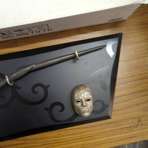 The Noble Collection Bellatrix Wand with wall display & mini mask FRENLY BRICKS - Open 7 Days