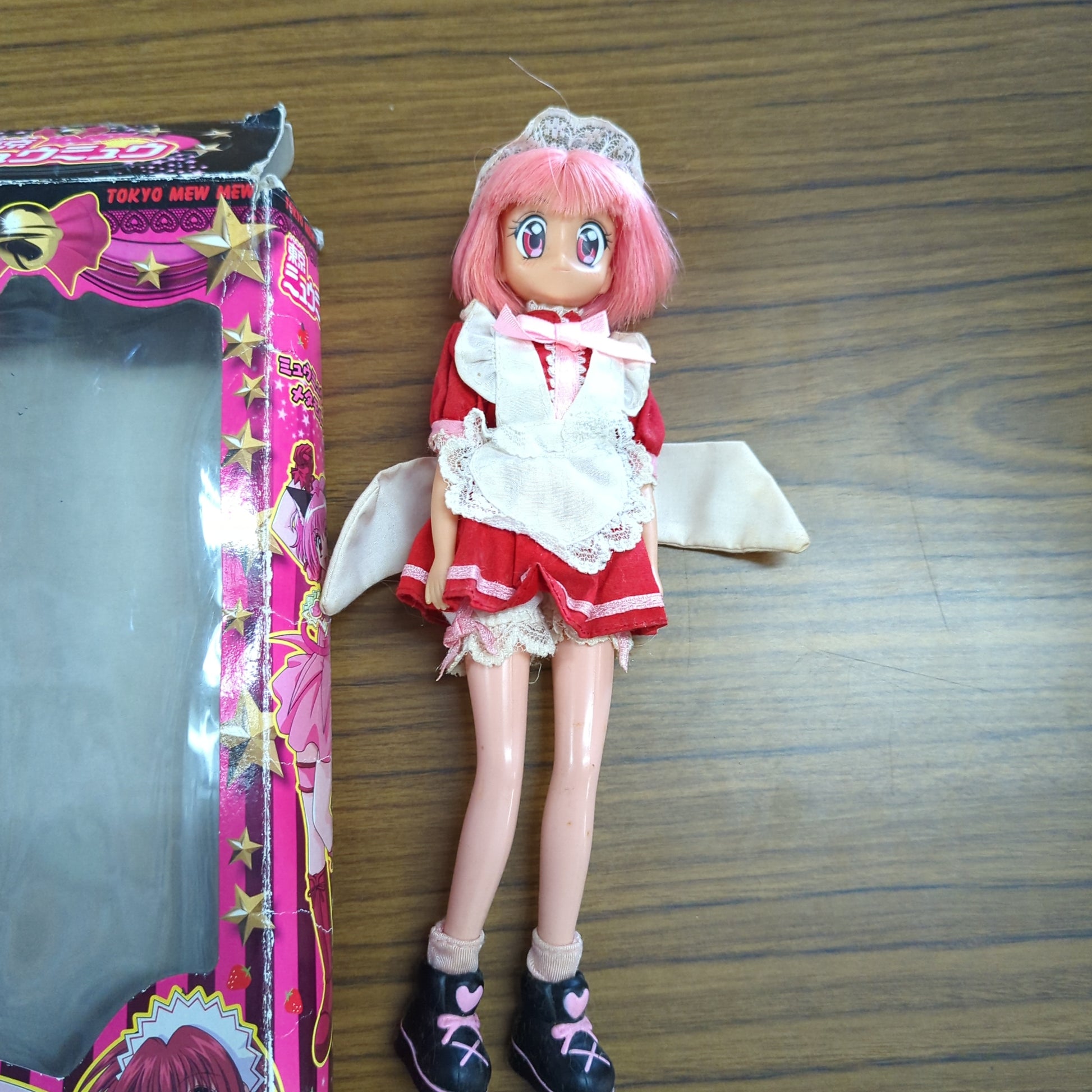 Tokyo Mew Mew Ichigo Momomiya Cafe Mew Mew Ver. Figure Doll Japan Takara USED FRENLY BRICKS - Open 7 Days