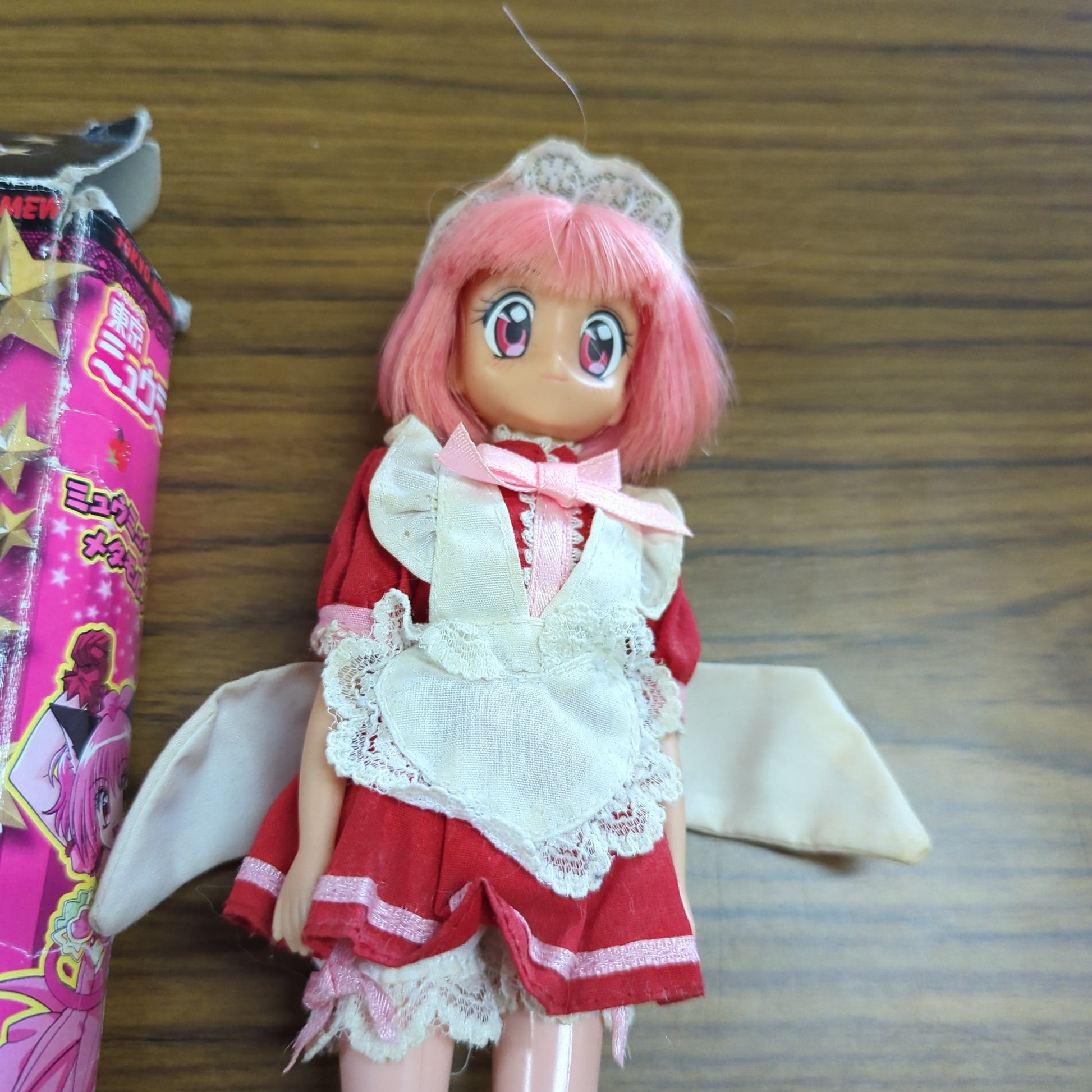 Tokyo Mew Mew Ichigo Momomiya Cafe Mew Mew Ver. Figure Doll Japan Takara USED FRENLY BRICKS - Open 7 Days