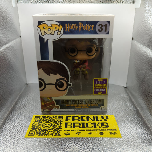 RARE Harry Potter on Broom SDCC 31 Funko Pop Vinyl FRENLY BRICKS - Open 7 Days