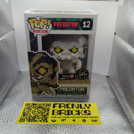 Funko POP Vinyl - 8-Bit - The Predator - Predator - #12 - Glow Chase Exclusive FRENLY BRICKS - Open 7 Days