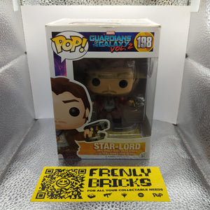 Star-Lord 198 Guardians of the Galaxy Vol.2 Marvel Funko Pop Vinyl FRENLY BRICKS - Open 7 Days