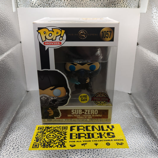 Movies Funko Pop - Sub-Zero - Mortal Kombat - No. 1057 FRENLY BRICKS - Open 7 Days