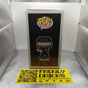 Movies Funko Pop - Sub-Zero - Mortal Kombat - No. 1057 FRENLY BRICKS - Open 7 Days