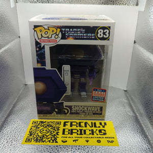 Funko Pop Transformers Shockwave 83 Vinyl Figure FRENLY BRICKS - Open 7 Days