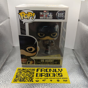 US Agent 815 ~ Marvel: The Falcon and the Winter Soldier ~ Funko Pop Vinyl FRENLY BRICKS - Open 7 Days