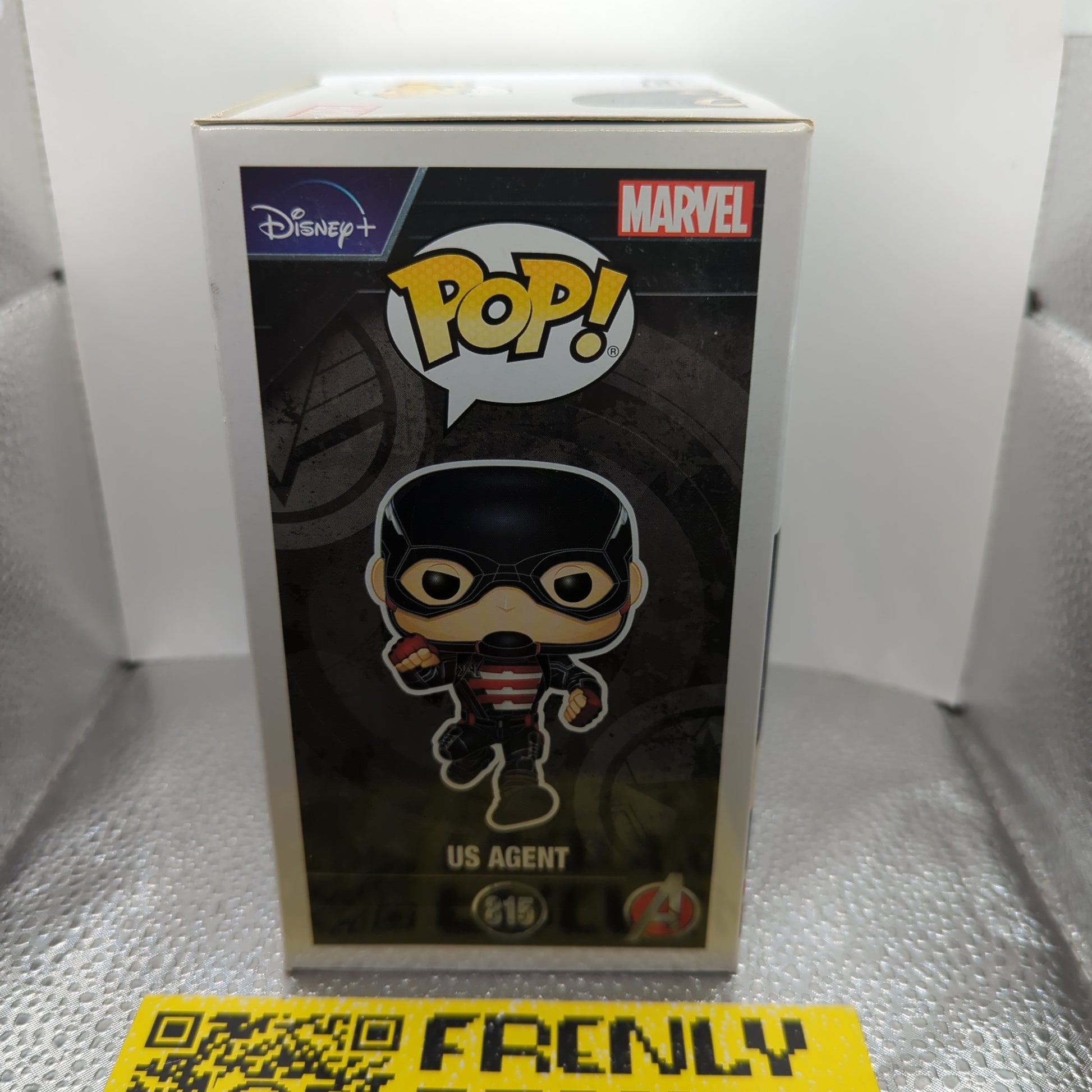 US Agent 815 ~ Marvel: The Falcon and the Winter Soldier ~ Funko Pop Vinyl FRENLY BRICKS - Open 7 Days