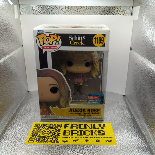 Alexis Rose Schitt$ Creek NYCC 1169 Funko Pop Vinyl New in Mint Box + Protector FRENLY BRICKS - Open 7 Days