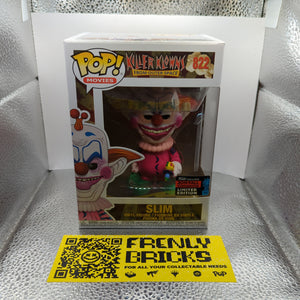 Movies Funko Pop - Slim - Killer Klowns - NYCC - No. 822 FRENLY BRICKS - Open 7 Days