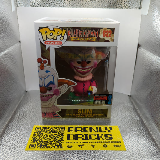 Movies Funko Pop - Slim - Killer Klowns - NYCC - No. 822 FRENLY BRICKS - Open 7 Days