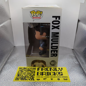 Fox Mulder : The X Files # 183 Television Funko Pop Vinyl Figure FRENLY BRICKS - Open 7 Days