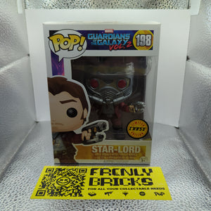 Star-Lord (CHASE) 198 ~ Marvel: Guardians of Galaxy ~ Funko Pop Vinyl FRENLY BRICKS - Open 7 Days