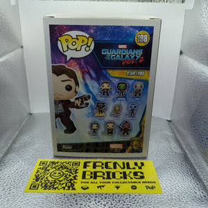 Star-Lord (CHASE) 198 ~ Marvel: Guardians of Galaxy ~ Funko Pop Vinyl FRENLY BRICKS - Open 7 Days