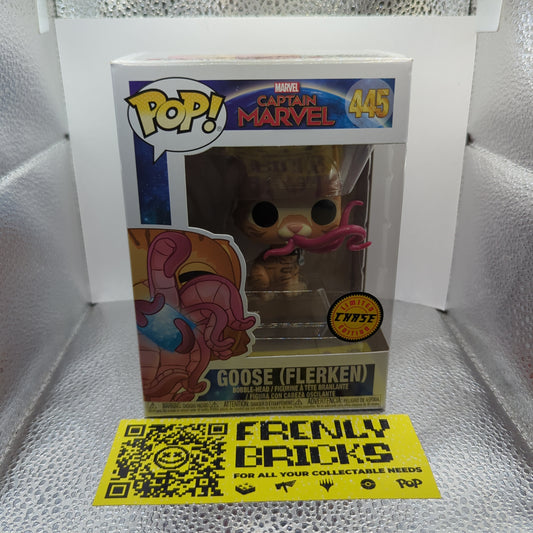 Funko Pop Vinyl Goose Chase Captain Marvel #445 Marvel FRENLY BRICKS - Open 7 Days