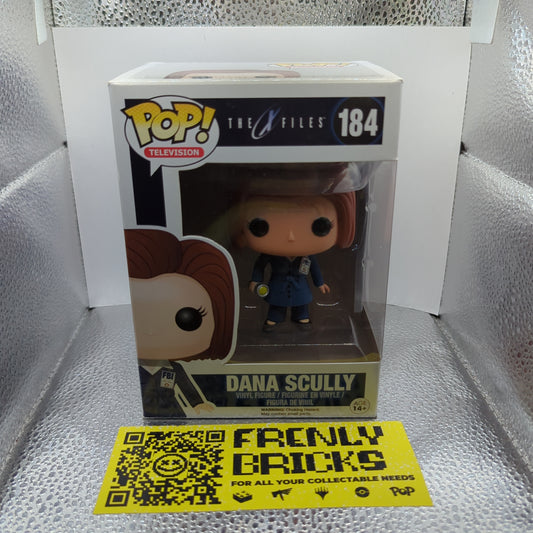 Television Funko Pop Vinyl Dana Scully The X Files No. 184 FRENLY BRICKS - Open 7 Days