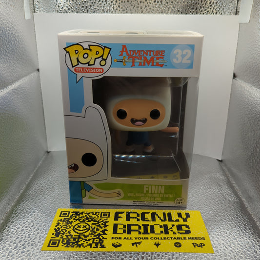 Funko Pop! Adventure Time - Finn #32 Vaulted Rare Vinyl Figure FRENLY BRICKS - Open 7 Days