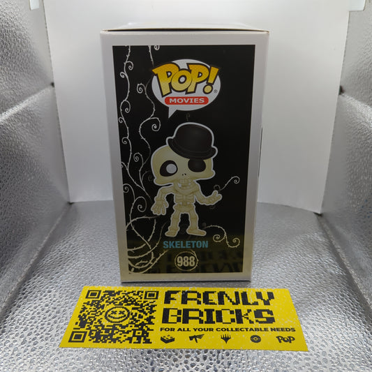 Funko Pop Vinyl - Skeleton - Corpse Bride - #988 FRENLY BRICKS - Open 7 Days