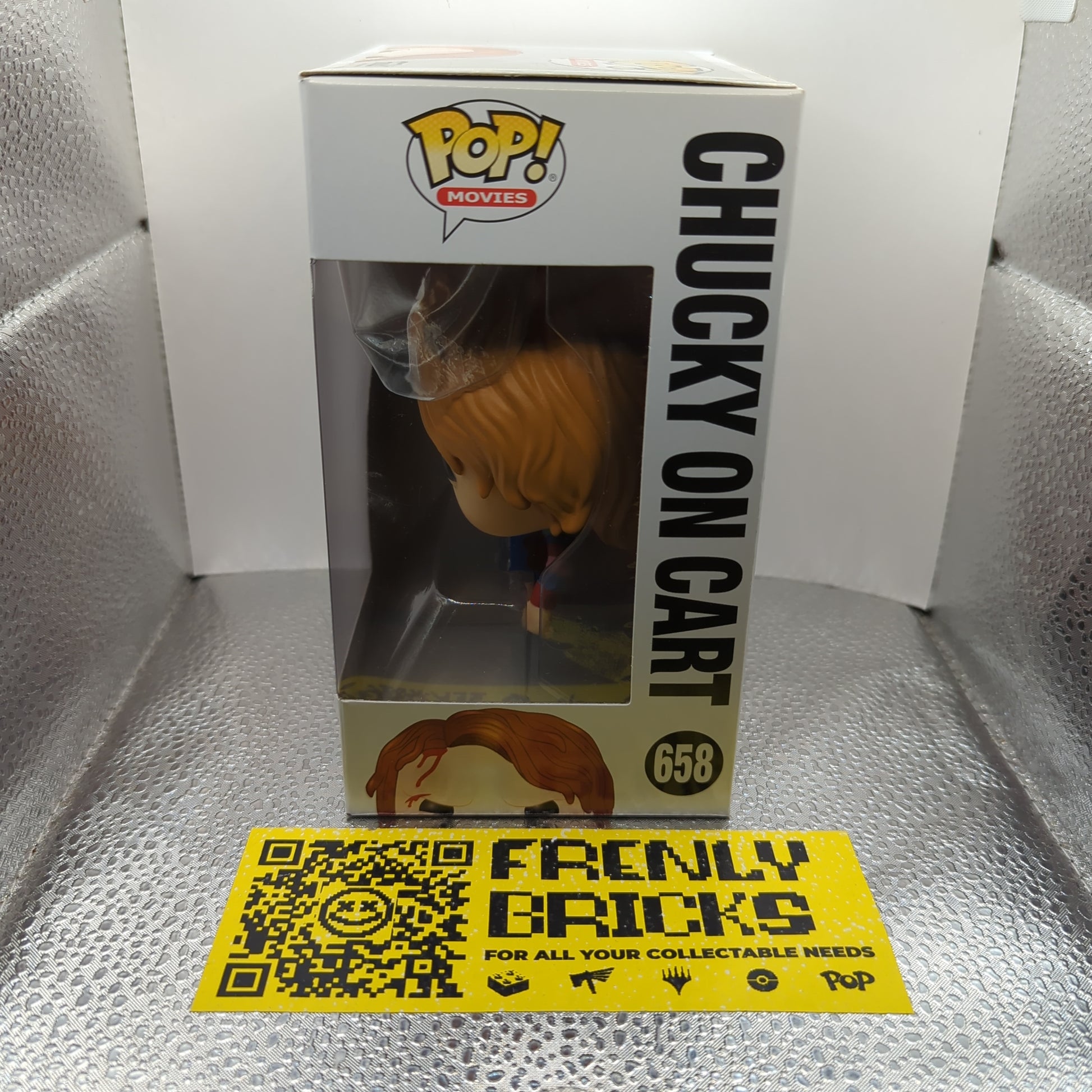 Child's Play 2 Pop! Funko Chucky On Cart Vinyl Figure Movies #658 FRENLY BRICKS - Open 7 Days
