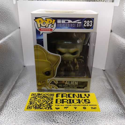 Funko Pop Vinyl Independence Day - Alien #283 FRENLY BRICKS - Open 7 Days