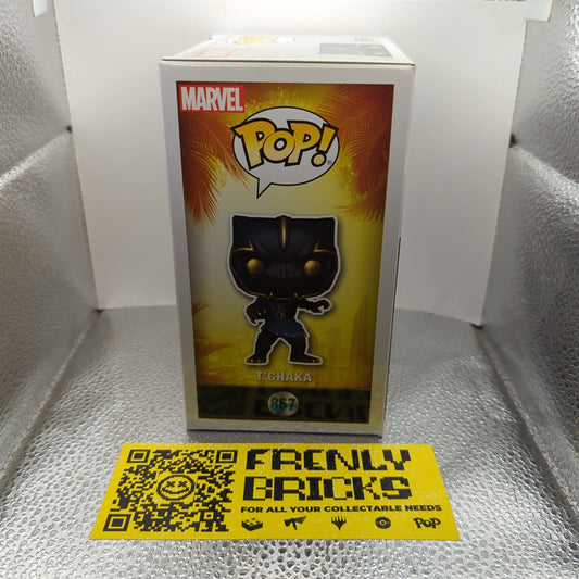 Funko Pop! Black Panther T'Chaka Hollywood Exclusive #867 TChaka TChalla FRENLY BRICKS - Open 7 Days