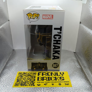 Funko Pop! Black Panther T'Chaka Hollywood Exclusive #867 TChaka TChalla FRENLY BRICKS - Open 7 Days