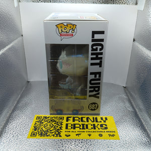 Light Fury Funko Pop Vinyl #687 Glitter Exclusive How To Train Your Dragon FRENLY BRICKS - Open 7 Days