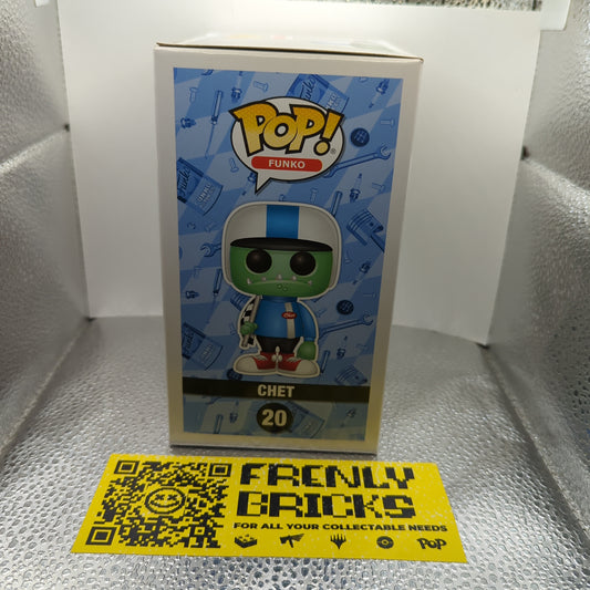 Chet 20 Spastik Plastik Green Popcultcha Funko Pop Vinyl FRENLY BRICKS - Open 7 Days